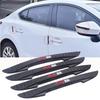 2026 Autocollant de Voiture Chaud 4 Pièces Protections de Bord de Porte et Rétroviseur de Voiture Bande de Protection Garniture Protège-Rayures pour Kia Sportage Rio 3 So
