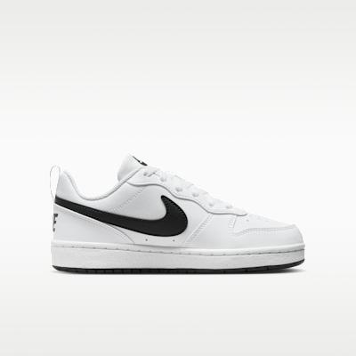 Nike Court Borough Low Recraft White Black (GS)