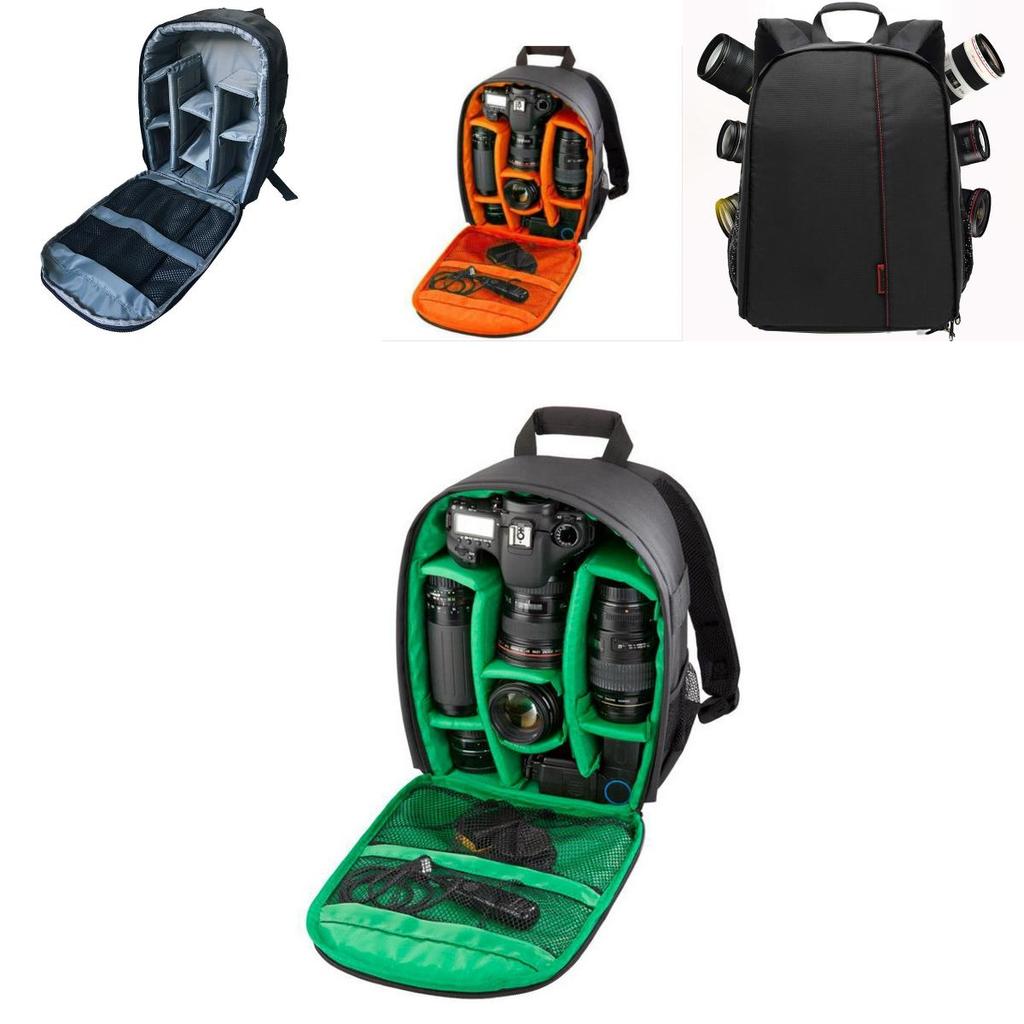 Antishock Camera Bag With Breathable Back System For Outdoor Photography Enthusiasts