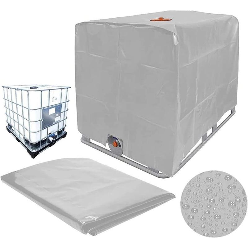 Large Capacity Storage Cover 1000L Polyester Fabric Featuring Sun Block Layer For Outdoor Container