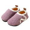 Autumn and Winter Children's Indoor Velvet Floor Socks Shoes Anti Slip Sole Early Education Walking Baby Shoes Home Cotton Shoes Home Cold Proof