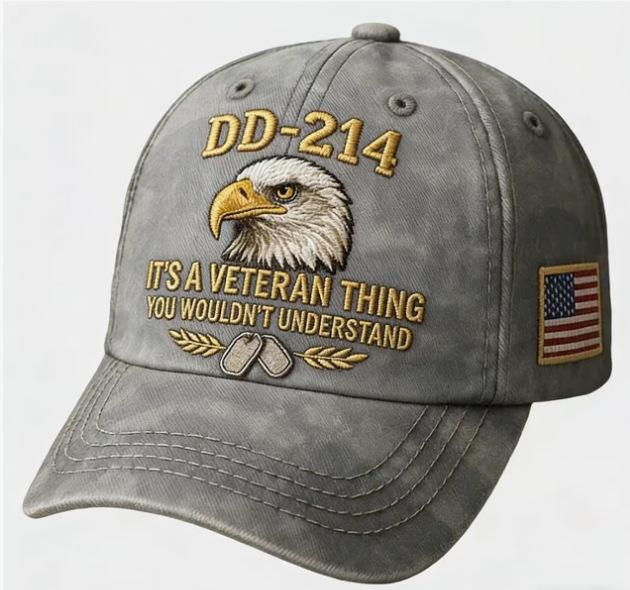 Cross-Border Washed Cotton Printed Hat Men'S 250Th Anniversary Eagle Commemorative Hat Amazon Dd-214 Flag Baseball Cap