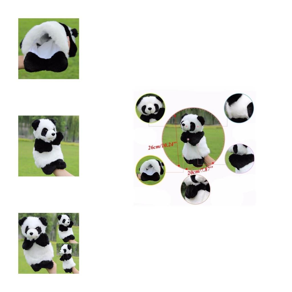 Adorable Panda Hand Puppet Premium Quality Plush Educational Toy For Children