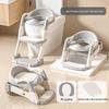 Faltbarer Kleinkind-Toilettensitz mit Tritthocker