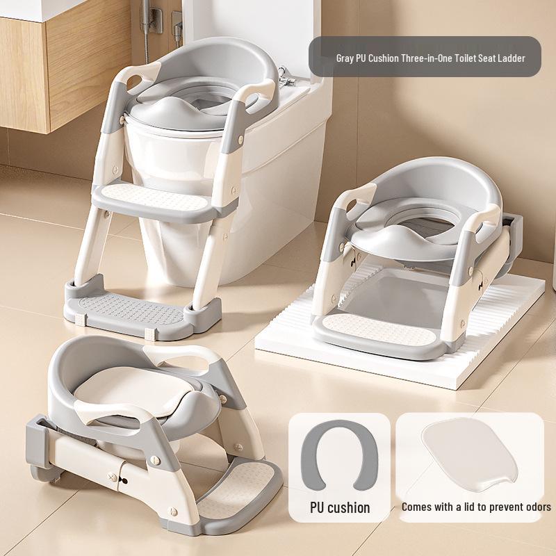 Faltbarer Kleinkind-Toilettensitz mit Tritthocker