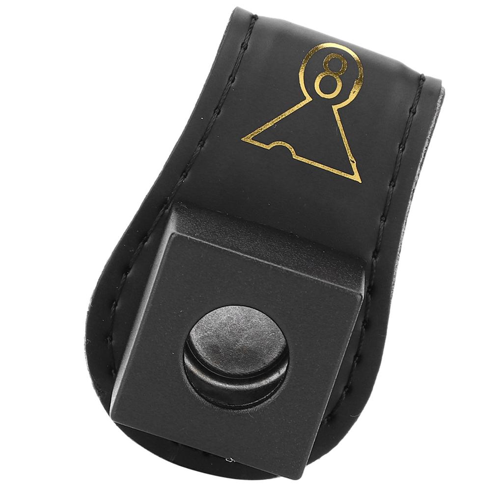 Magnetic Billiard Chalk Holder with Belt Clip Portable Fix Cue Chalk Bag