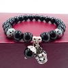Red Agate Crystal Beaded Bracelet for Women - Handcrafted Couple Jewelry