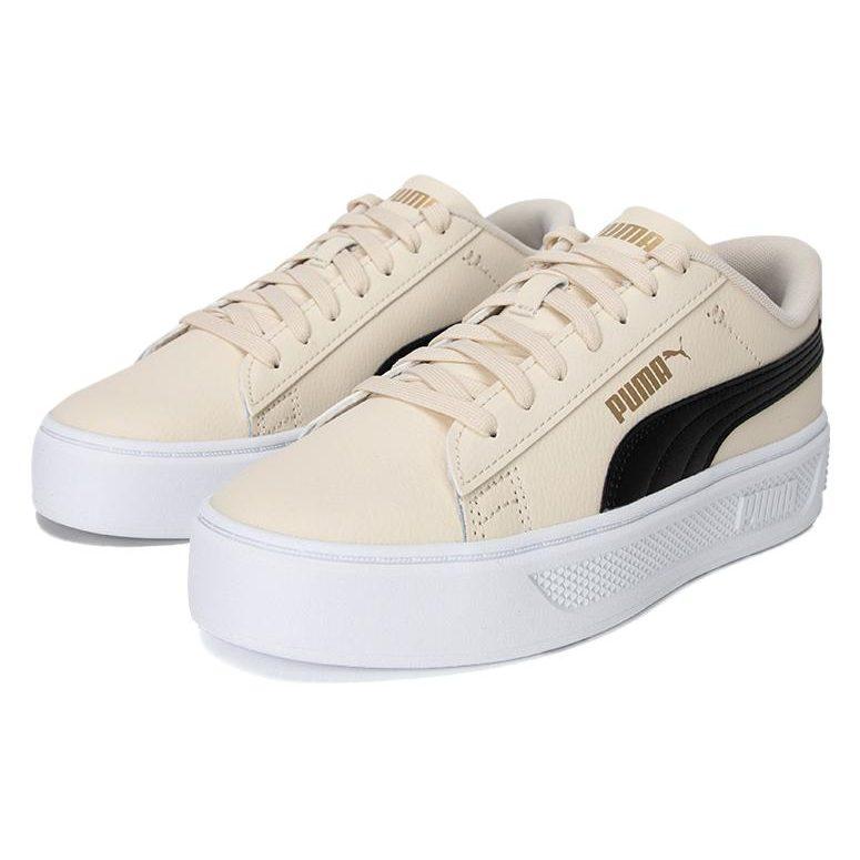 PUMA Platform Sneakers 'Beige Black' Women's 390758-08