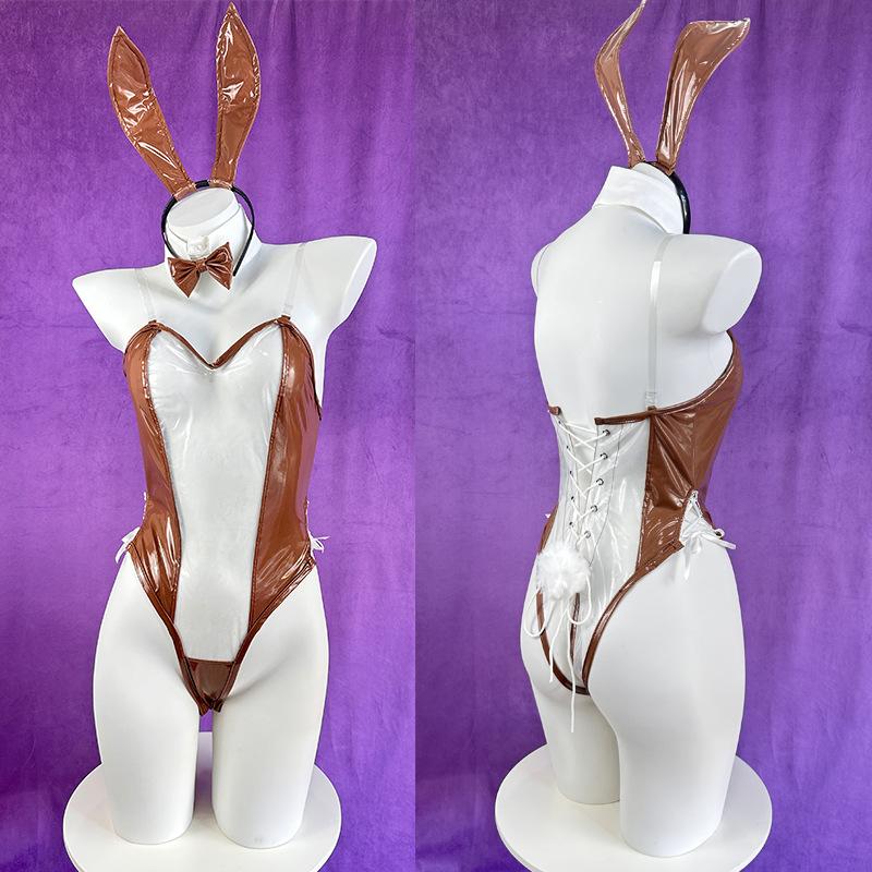 Women's Ethical Underwear Sexy CosplayLingerie Women None Set Leather Exotic Sets Lingerie Set Best Sell Sexy Adult