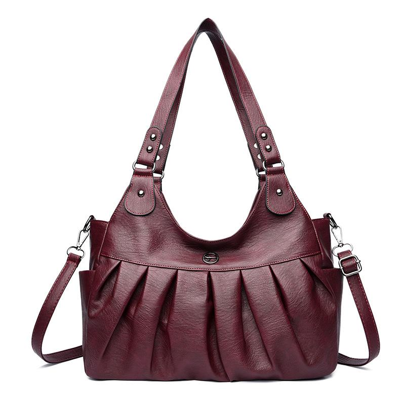Small Handbag Lady's Shoulder Bag for Commuting To and From Work, Handbag for Mother's Use Casually