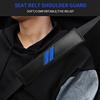 2pcs for Dodge Charger Sedan Blue Color Soft Safety Seat Belt Shoulder Pad Cover