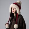Women S Fair Isle Style Knit Beanie Winter Warm Casual Outdoor Hat