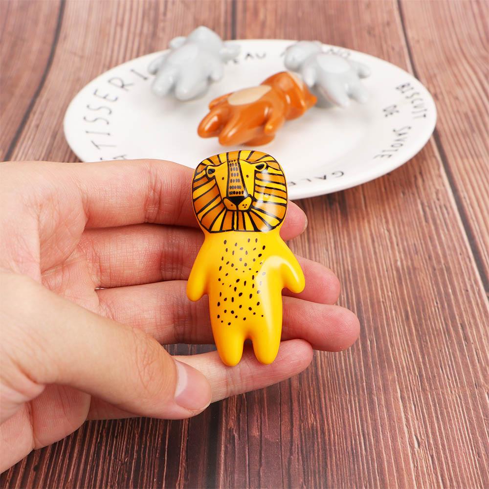 Cartoon Wall Hooks Children's Room Panda Door Knobs Drawer Pulls Cabinet Handles Furniture Hardware