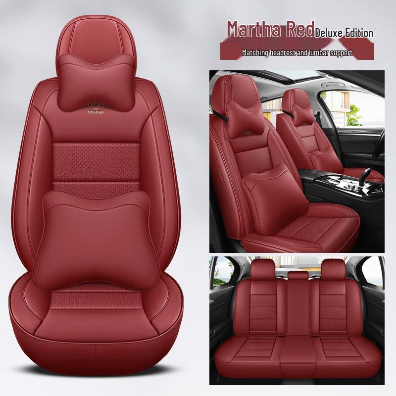 Volkswagen Lavida, Polo, Bora, Sagitar, T-Roc, Tayron Perforated Leather Car Seat Cover