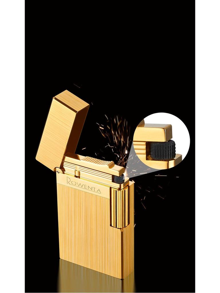 **New Good Luck Retro Flint Lighter**: Creative Side-Slip Ignition with Old-Fashioned Charm