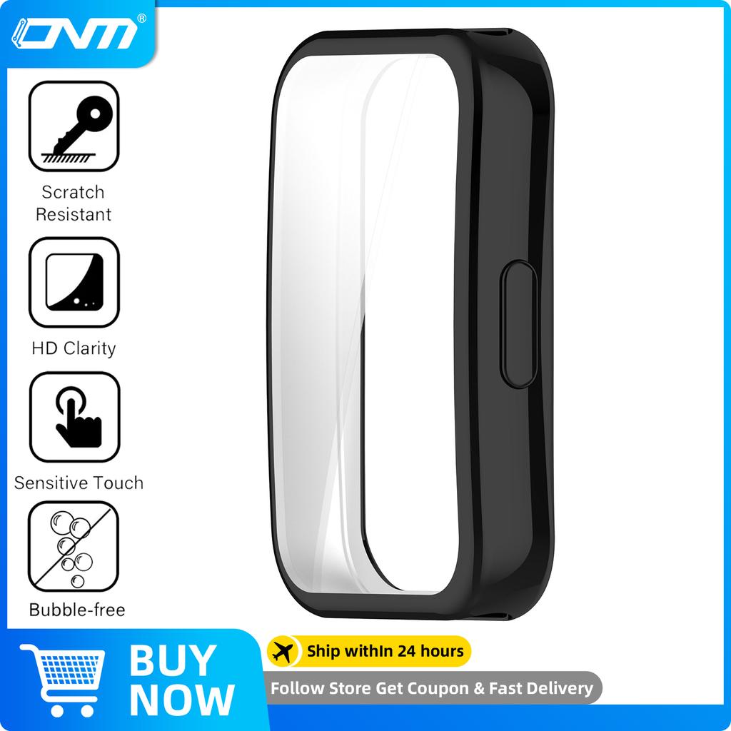 Pouzdro pro Huawei Band 10 9 8 Ochranné pouzdro na displej Měkký TPU Všestranný ochranný nárazník Kryt pro Huawei Band10/9/8 Příslušenství