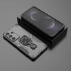 For Samsung Galaxy S25 FE Case Rotatable Ring Kickstand PC+TPU Shockproof Phone Cover