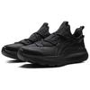 Li Ning Cloud Easing Soft Rebound Breathable Thick Sole Increased Height Non-Slip Wear-Resistant Low-Top Casual Shoes Men sneaker Black AGLV133-2