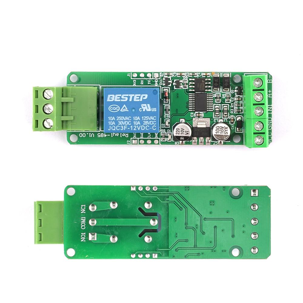 Modbus RTU 11V 1/1/1/8 Channel Relay Output Board Switch Input RS181 TTL Communication Network Expansion Board Relay Module
