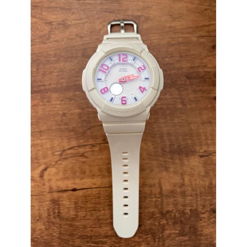 Used CASIO Baby G Watch White Ladies Watch
