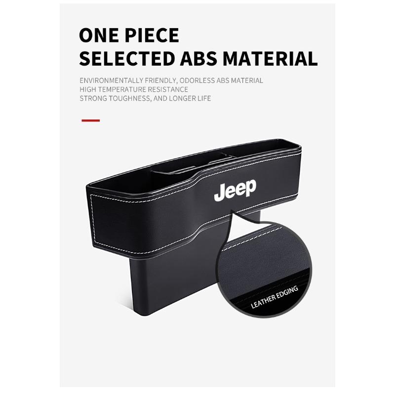 2 Stück Auto Sitz Organizer Sitzritzen Aufbewahrungsbox Multifunktionale Waren Für JEEP Grand Cherokee WK WK2 KJ KK KL Commander XK Renegade