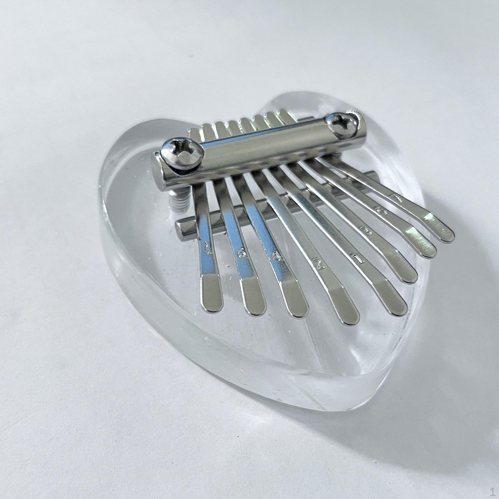 

8-клавишное мини-калимбас, пианино для большого пальца, музыкальный инструмент для взрослых, профессиональный Acrylic