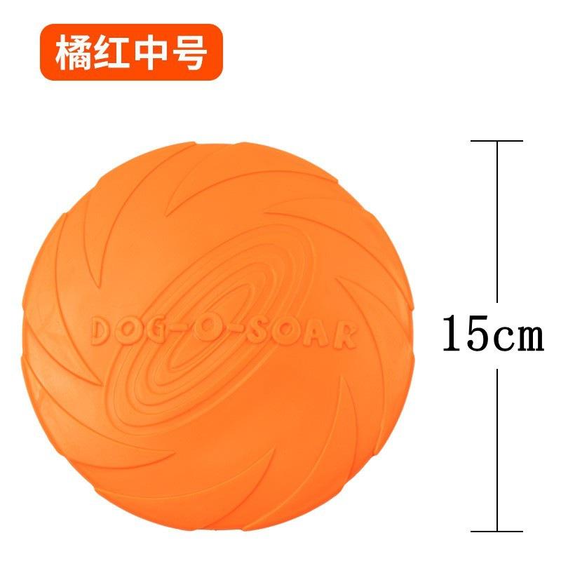Dog Round Interactive Toys Safety Silicone Flying Discs Wholesale Small Large Dogs Bite Resistant Training Pet Supplier 1PC 5