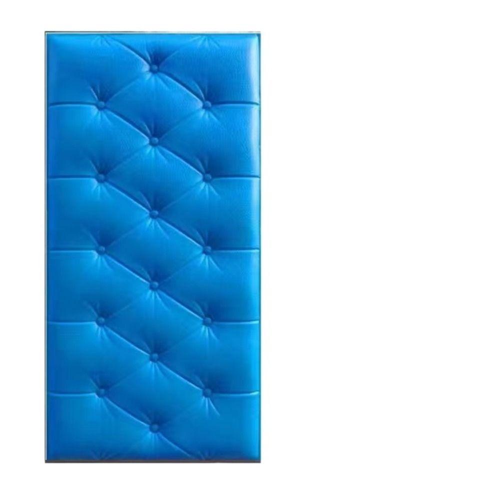 High-Quality Thicken 3D Wall Stickers Self-adhesive Anti-Collision Wallpaper DIY Soft Cushion Kids Bedroom