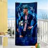 Asciugamano da Spiaggia Mbappe Morbido Resistente Asciugatura Rapida Confortevole Leggero Adatto per Nuoto, Palestra, Campeggio, Yoga Vacanza