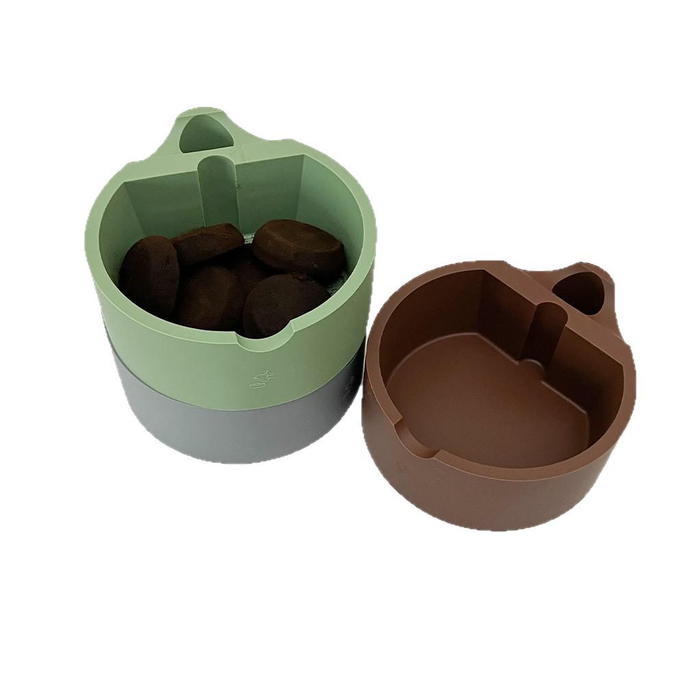 Silicone Noise-Reducing Espresso Knock Box for Coffee Grounds