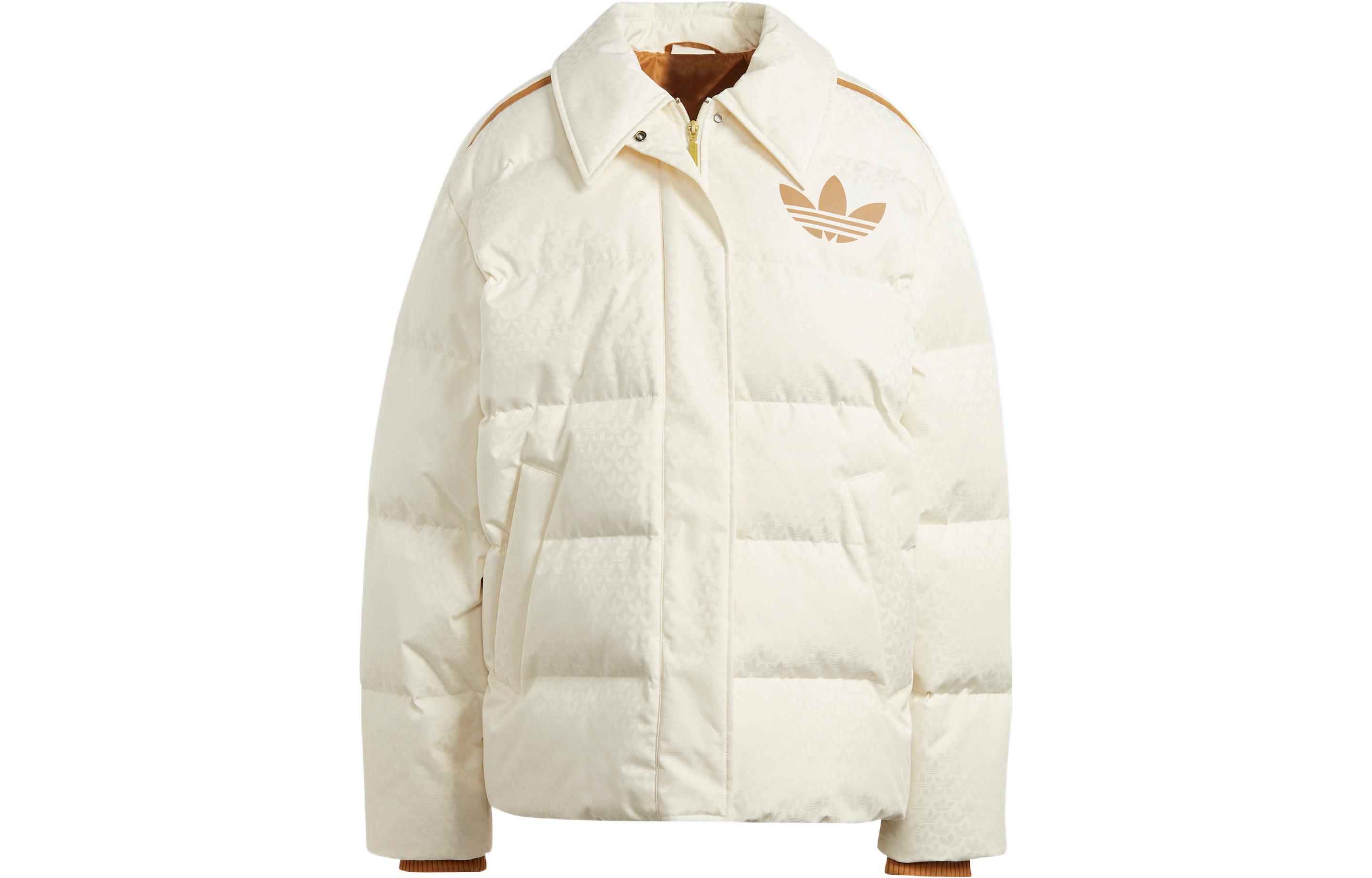 Adidas Originals ADICOLOR HERITAGE NOW Down Jacket Winter Women s Beige IB2024 S