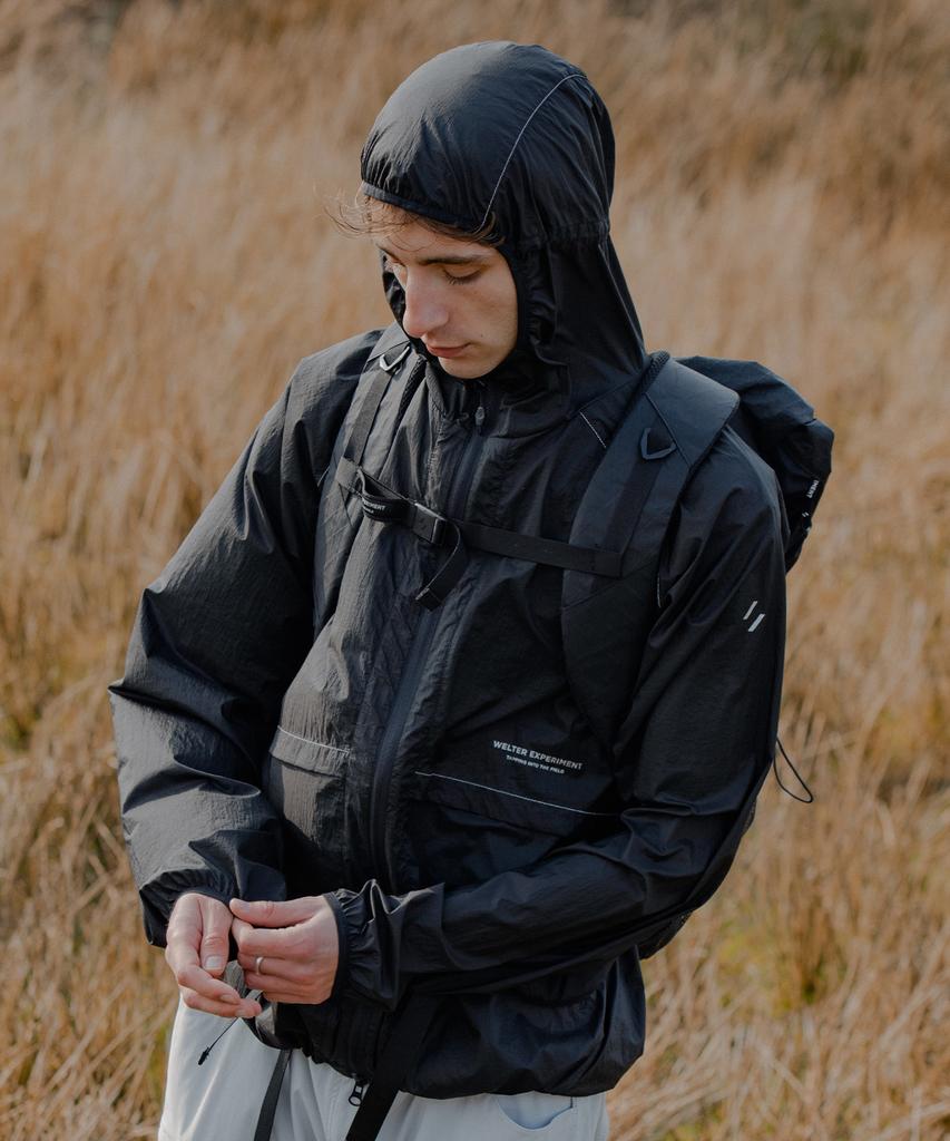 Welter Experiment Boreas Ventilation Windbreaker_Black