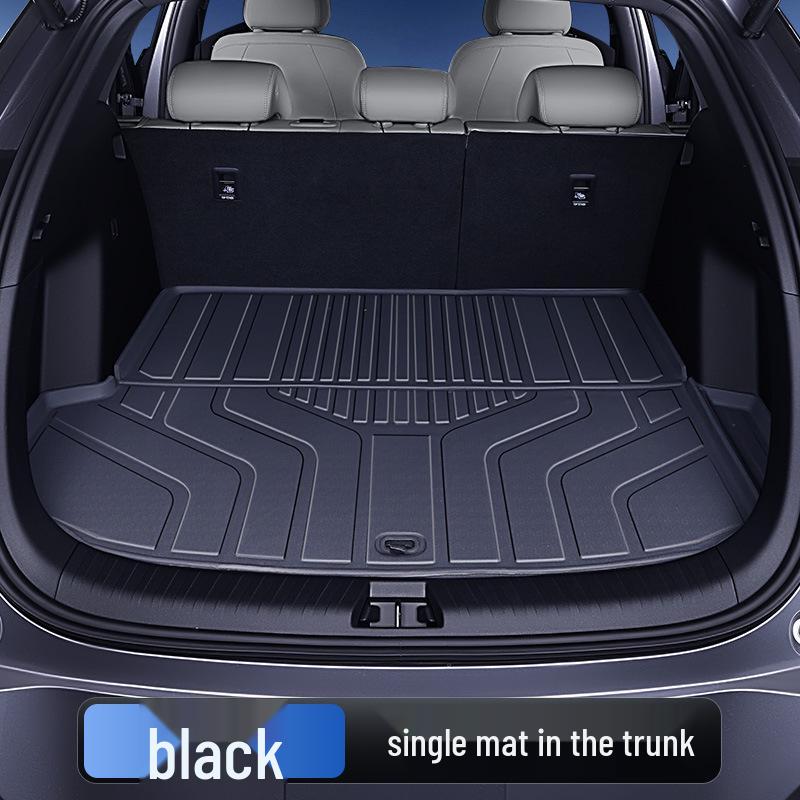 Zeekr 7X Trunk Mat TPE25: Integrated Tail Box Mat for Car Interior Modification.