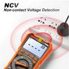 NJTY T58B T58C Inductance Digital Multimeter AUTO Range 9999 Counts  Voltage Current Capacitance LED Smart Backlit Large Screen