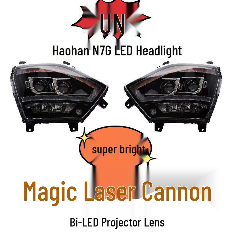 Sinotruk Howo N7G/N6G/N5G Headlight Assembly with Electric Adjustment & High Brightness