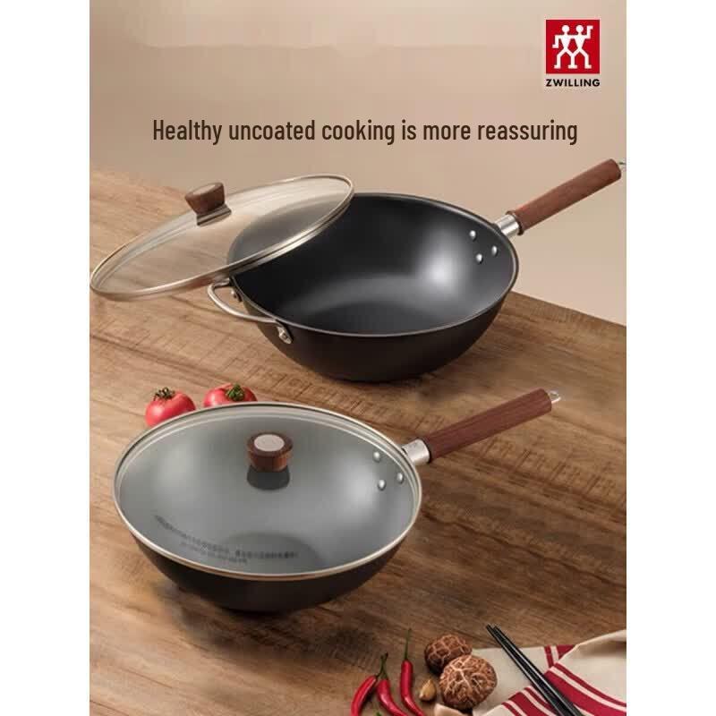 Китайский вок Zwilling Enjoy 30 см из углеродистой стали