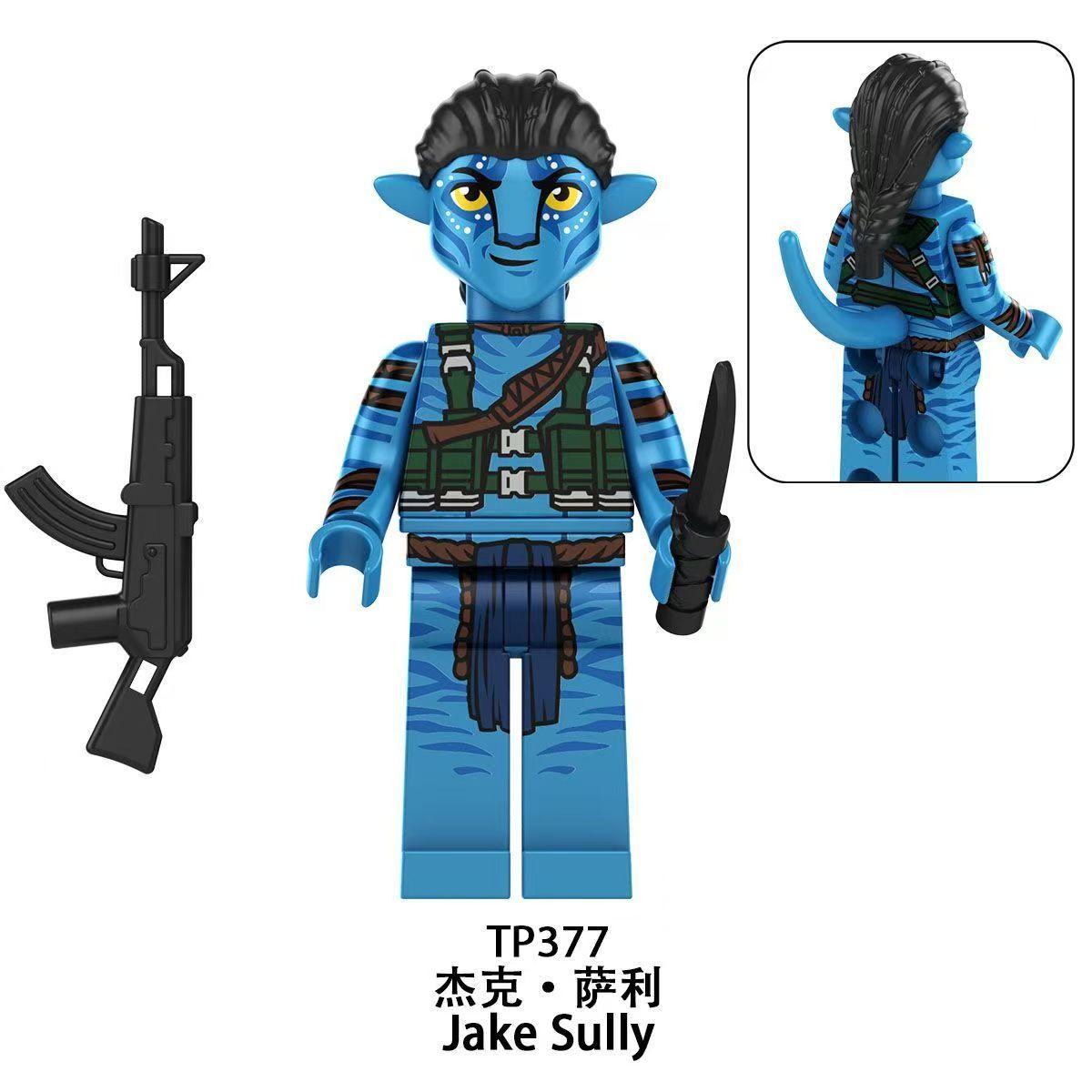 Latest Avatar Themed Construction Block Set Jake Sully Small Action Figurine Toys Collectible Model Gift For Fans 4.5cm