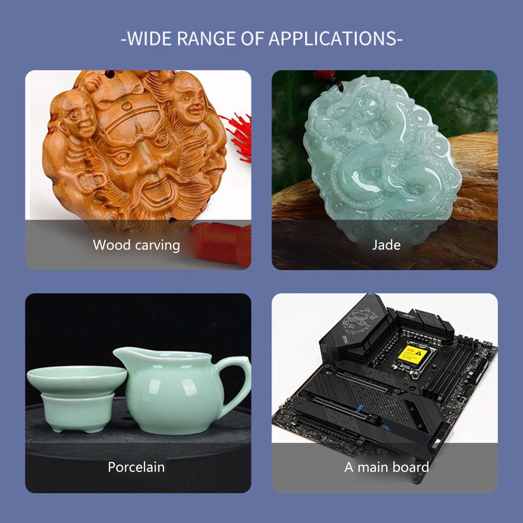 Mini-Bohrmaschine, elektrischer Schnitzstift, 5 Geschwindigkeiten, Bohrer, Rotationswerkzeug-Set, Gravierstift zum Basteln, Schleifen, Polieren