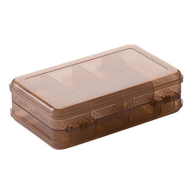 10 Grids Empty Storage Case Double Layers Jewelry Box Craft Makeup Cosmetic Accessory Beads Pills Organizer Plastic Box