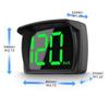 Heads Up Display For Cars Digital Speedometer Car Speedometer GPS Speedometer With Heads Up Display MPH Speed Tracker USB Plug &