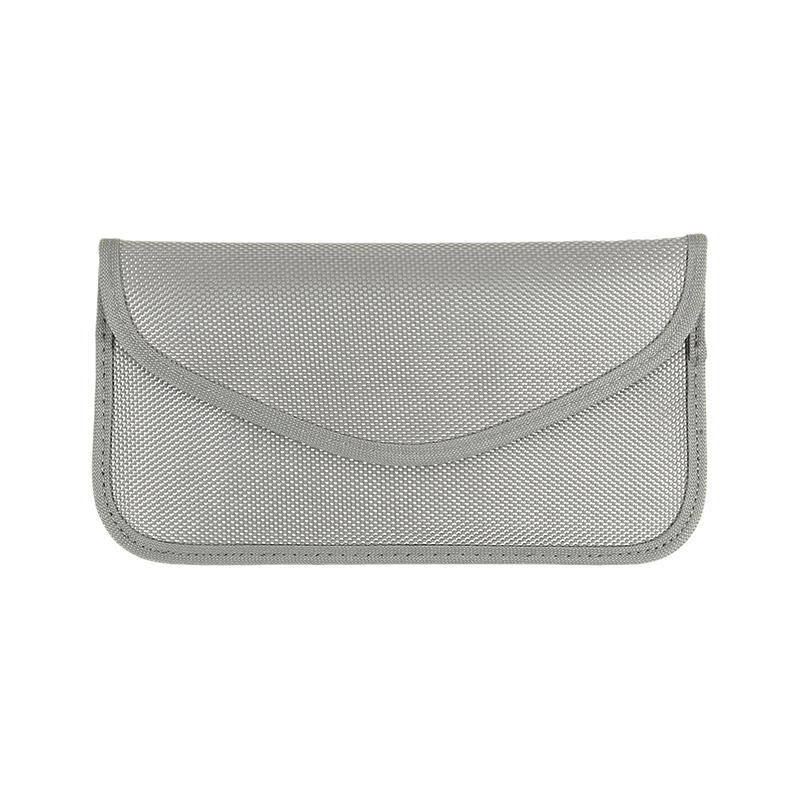 Faraday Bag Car Keys Signal Blocker Remote Control Shielding Protector Key Case Solid Color Portable Safe Lock Keys Pouch