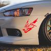 Car Stickers Wolf Head Pattern Vinyl Decal Waterproof Personalized Art Sticker Body Window Door Auto Exterior Decor Accessories