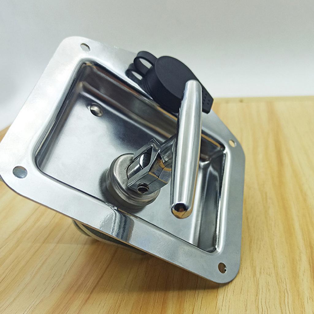 RV Door for Latch RV Door Locks for Travel Trailers Travel Trailer Door for Latch for Camper Door Lock with Keys