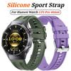 Officiellt silikonarmband för Huawei Watch GT6 Pro 46mm Sport Utbytbart armband Correa för Huawei GT6 Pro Armbandsaccessoarer