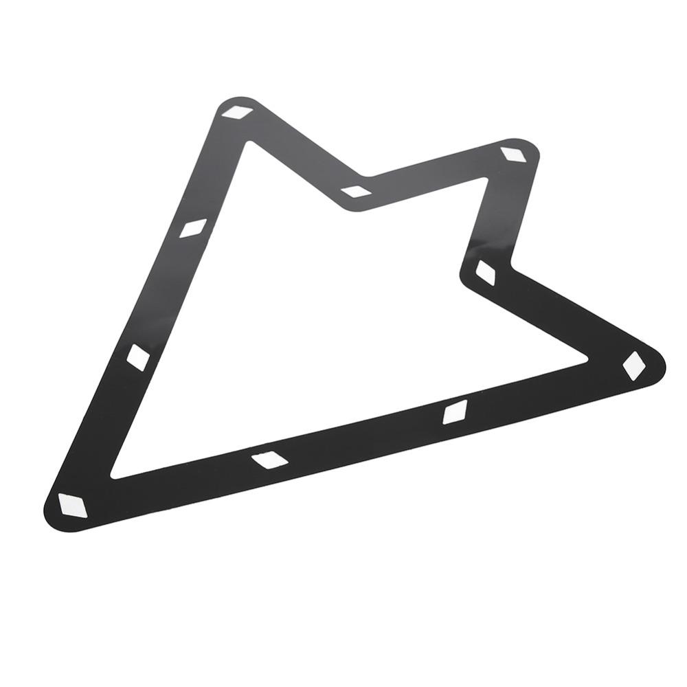 6pcs Plastic Pool Rack 10 Pcs Marker Dots Ball Holder Billiard Ball Rack  Pool Table