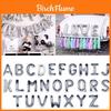 Letterballonnen Groot 40 Inch Zilveren Folieballonnen Elegante Feestdecoraties Voor Verjaardagen En Bruiloften