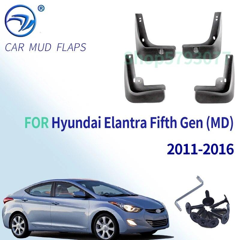 

Автомобильные брызговики для Hyundai Elantra MD 2011 2012 13 14 2015 2016 Fender, брызговики, брызговики, аксессуары для брызговиков