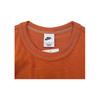 Nike Solid Color Crew Neck Comfortable Pullover Casual Sport Short Sleeve Regular T-Shirt Men Tops Orange FN2646-815
