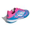 adidas F50 League Turf Solar Blue Cloud White Solar Pink (GS) Kids Sneakers IF1374