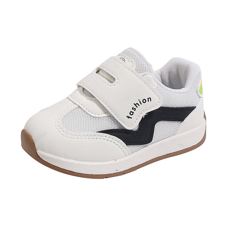 Baby Walking Shoes with Magic Tape, Soft Sole, Breathable Mesh for Spring and Autumn, Non-Slip Unisex Sneakers for Toddlers